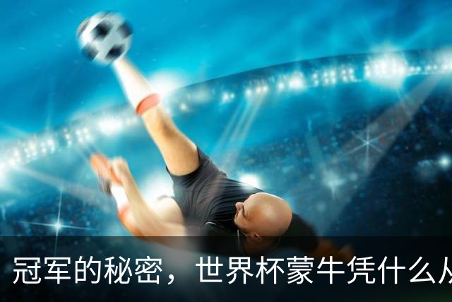 冠军的秘密，世界杯蒙牛凭什么从容不慌？